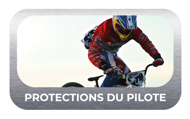 Protection pilote BMX et VTT descente - Dijon Cycles