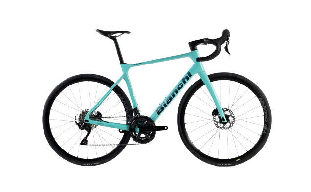 Vélo de course Bianchi Infinito Di2 vert - Dijon Cycles en Côte d'Or