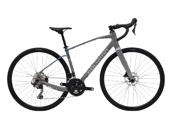 Vélo de route en Cote d'Or POLYGON TAMBORA A4 Gris- Dijon Cycles