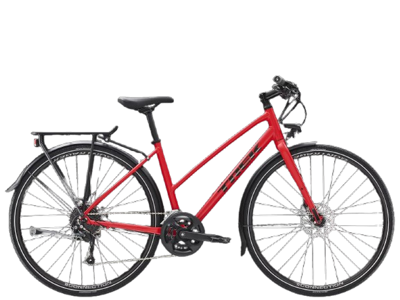 Vélo tout-terrain Bourgogne TREK-FX2 rouge - Dijon Cycles