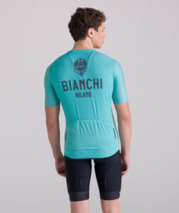 Maillot de cyclisme Bianchi Milano Classic vert – magasin Dijon Cycles