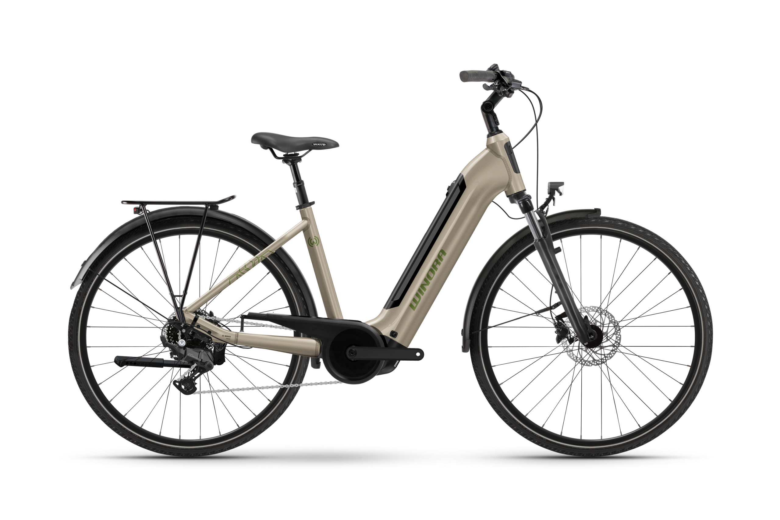Velo de ville à assistantce électrique VAE WINORA Tria X9 blanc
