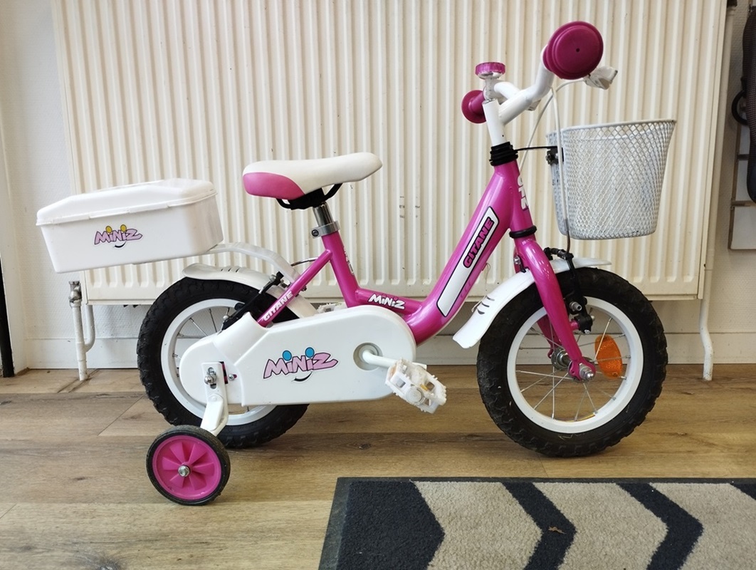 vélo enfant 12 pouces Gitane rose