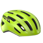 Casque vélo route MET Crossover Mips Jaune flou haute visibilité protection cranienne optimale
