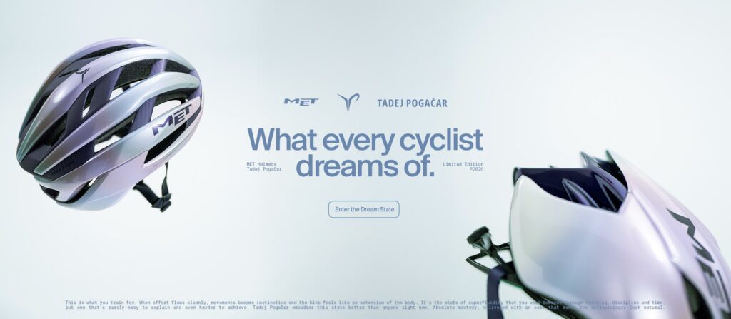 Édition limitée casque Casque de vélo MET Trenta 3K Carbon et Manta Tadej Pogačar