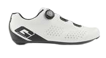Chaussures de vélo de route Gaerne G.Sprint avec serrage BOA blanc/noir
