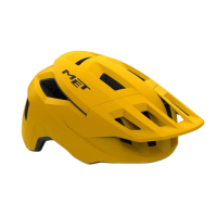 Système de protection cérébrale MIPS sur casque MET Shelter Burned Yellow